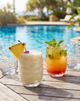 Tritan Ripple 13oz Clear Tumbler Set of 6 by Merritt Designs