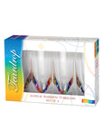 Teardrop 14oz Rainbow Acrylic Tumbler set of 4 by Merritt Designs