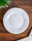Merritt Designs White Rope 8 inch Melamine Salad Plate is a great everyday use plate