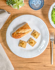 Merritt Designs White Rope 11 inch Melamine Dinner Plate appetizers are wonderful at parties