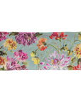Teal, 15.25 inch melamine appetizer tray, Garden Brights Collection by Kelly Ventura