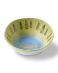 Merritt Designs Lakeside Trout & Trees 6.5 inch x 2.75 inch Melamine Salad Bowl