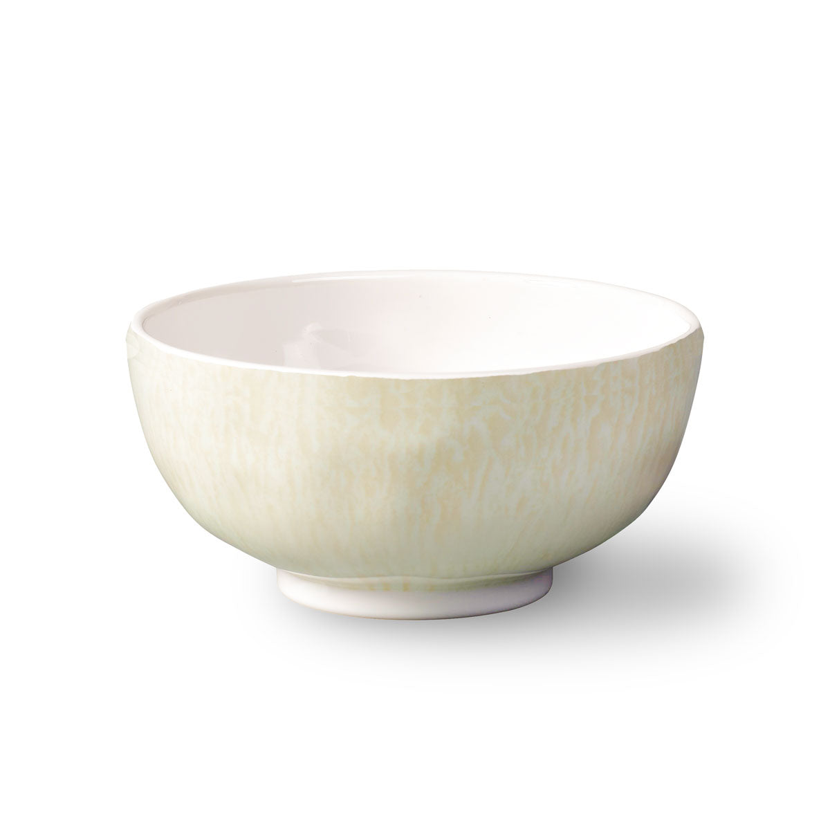Merritt Designs Reactive Glaze 5 inch x 2.35 inch Beige Melamine Dipping Bowl