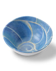 Merritt Designs Shoreline 6.5 inch x 2.75 inch Water Nautilus Melamine Salad Bowl
