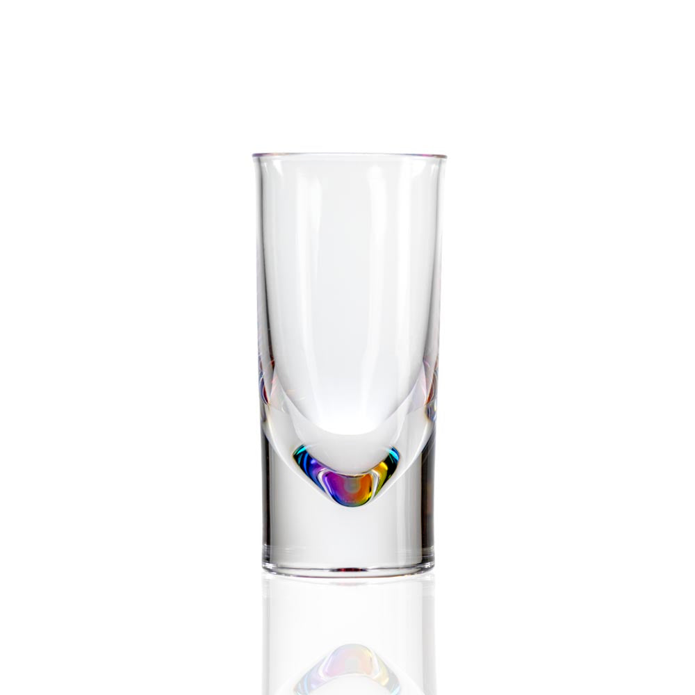 Merritt Designs Teardrop Rainbow 5oz Acrylic Tumbler