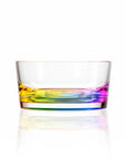 Merritt Designs Teardrop Rainbow 6" Acrylic Salad Bowl
