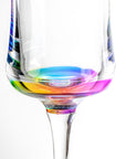 Merritt Designs Teardrop Rainbow 8oz Acrylic Wine Drinkware Wineware rainbow coloring