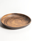 Merritt Designs Sequoia Wood 8-inch Salad Plate 3/4 View