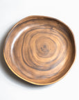 Melamine Wood Serving Tray: Merritt Designs Sequoia Wood 12-inch Tray Top View