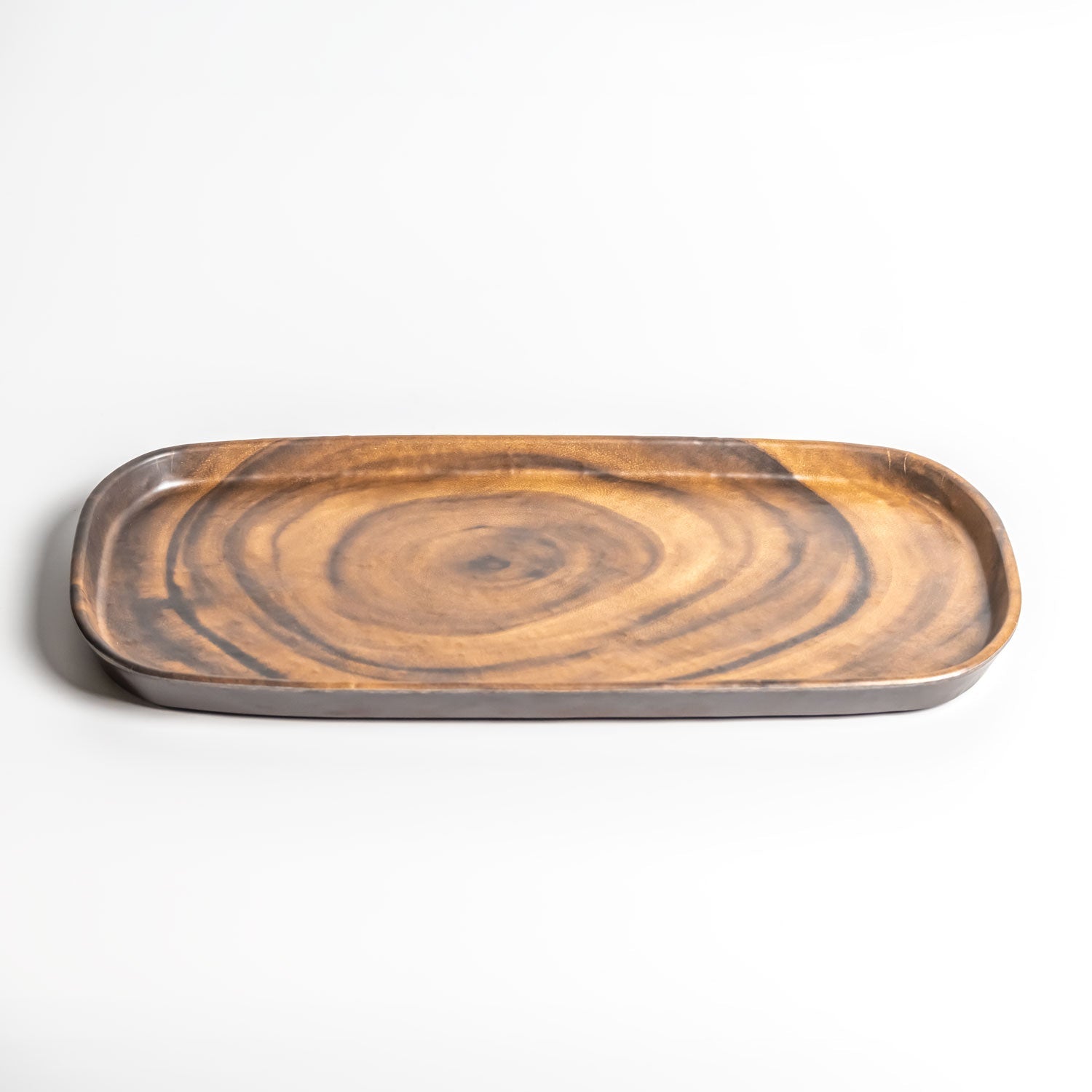 Melamine Wood Appetizer Tray: Merritt Designs Sequoia 14.5-inch Tray