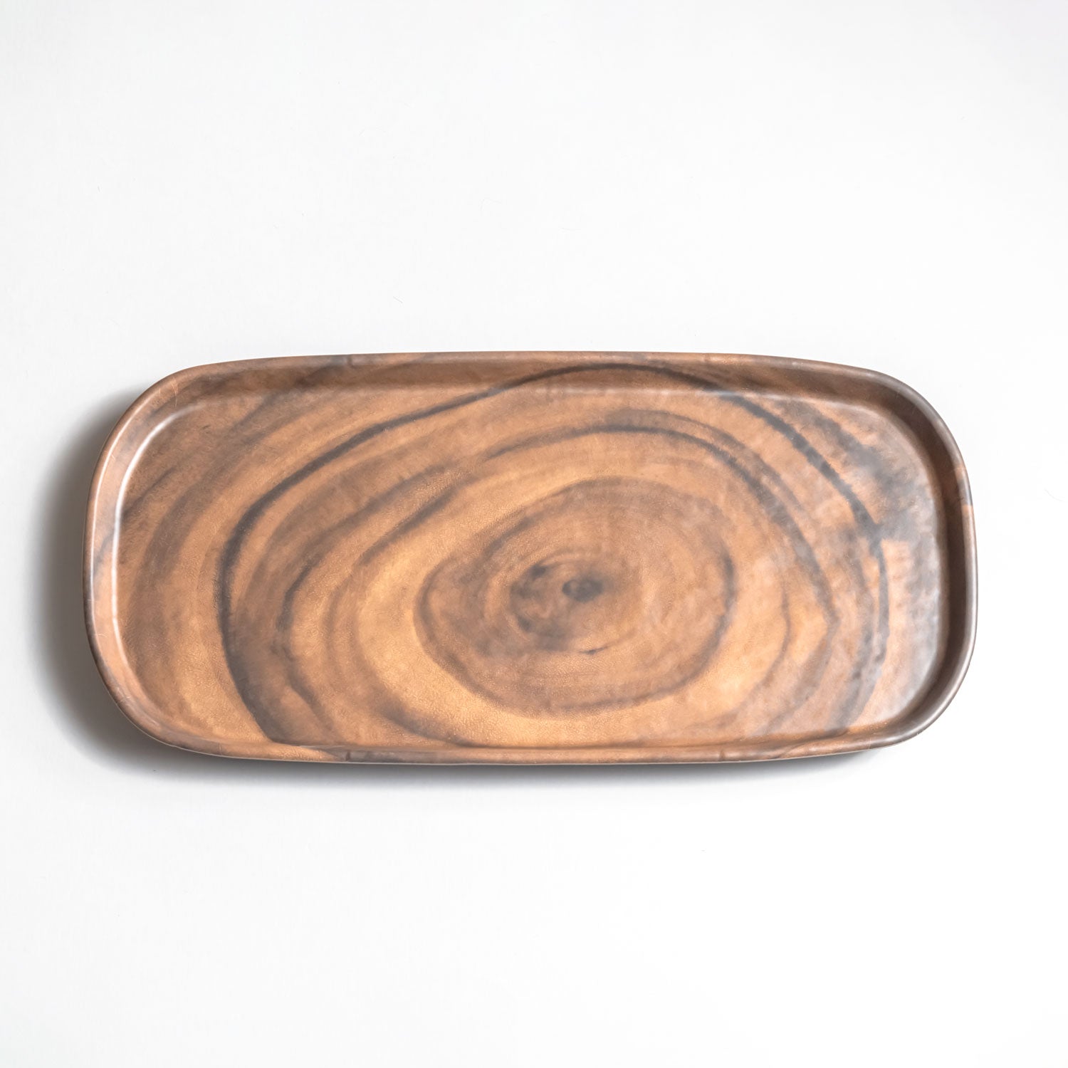 Melamine Wood Appetizer Tray: Merritt Designs Sequoia 14.5-inch Tray
