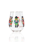 Lolita Nutcracker Party to go 15oz Acrylic Stemless Wine Glass