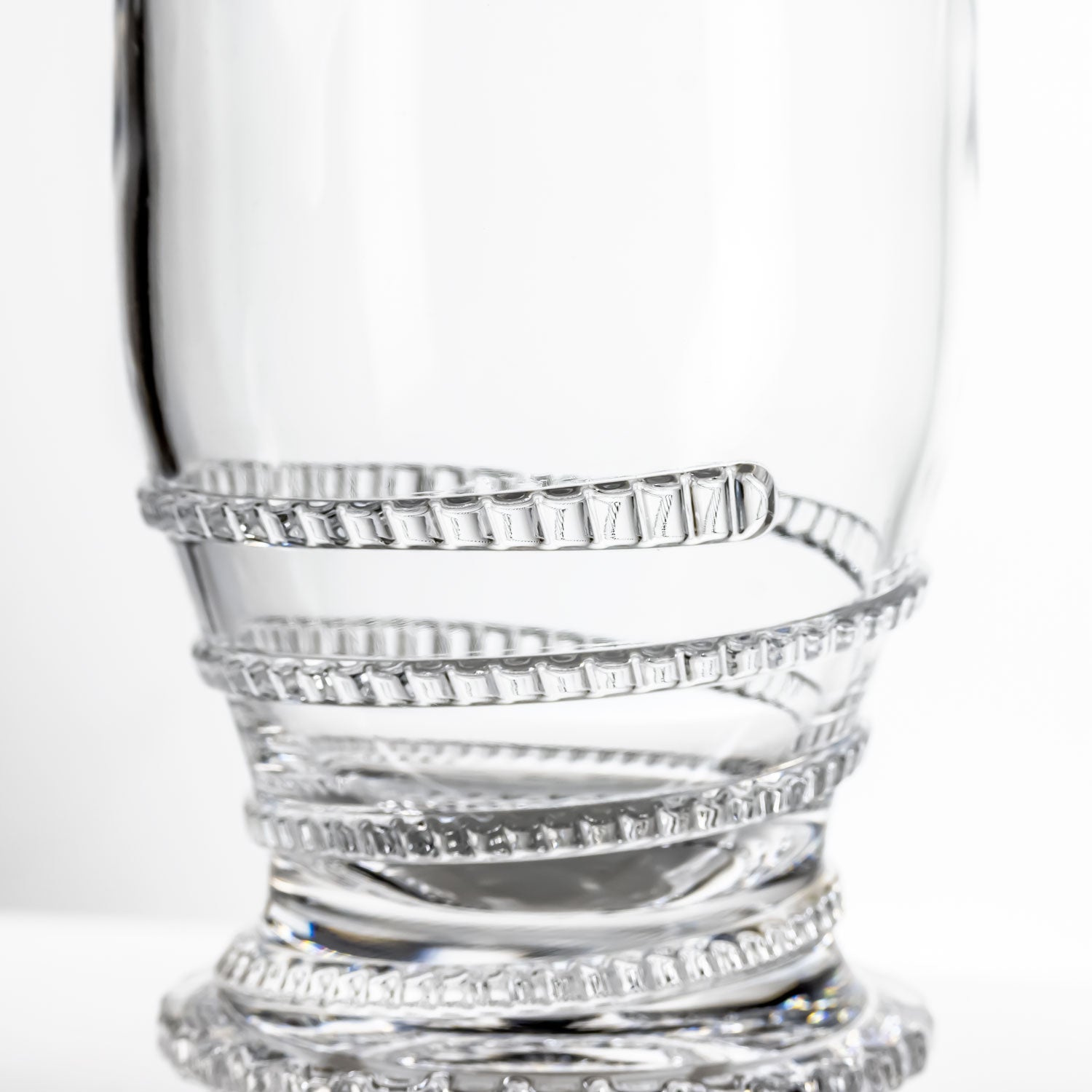 BPA-Free Merritt Designs Rope Clear 13oz Acrylic Tumbler close up