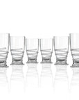BPA-Free Set of 6 Merritt Designs Rope Clear 19oz Acrylic Tumbler