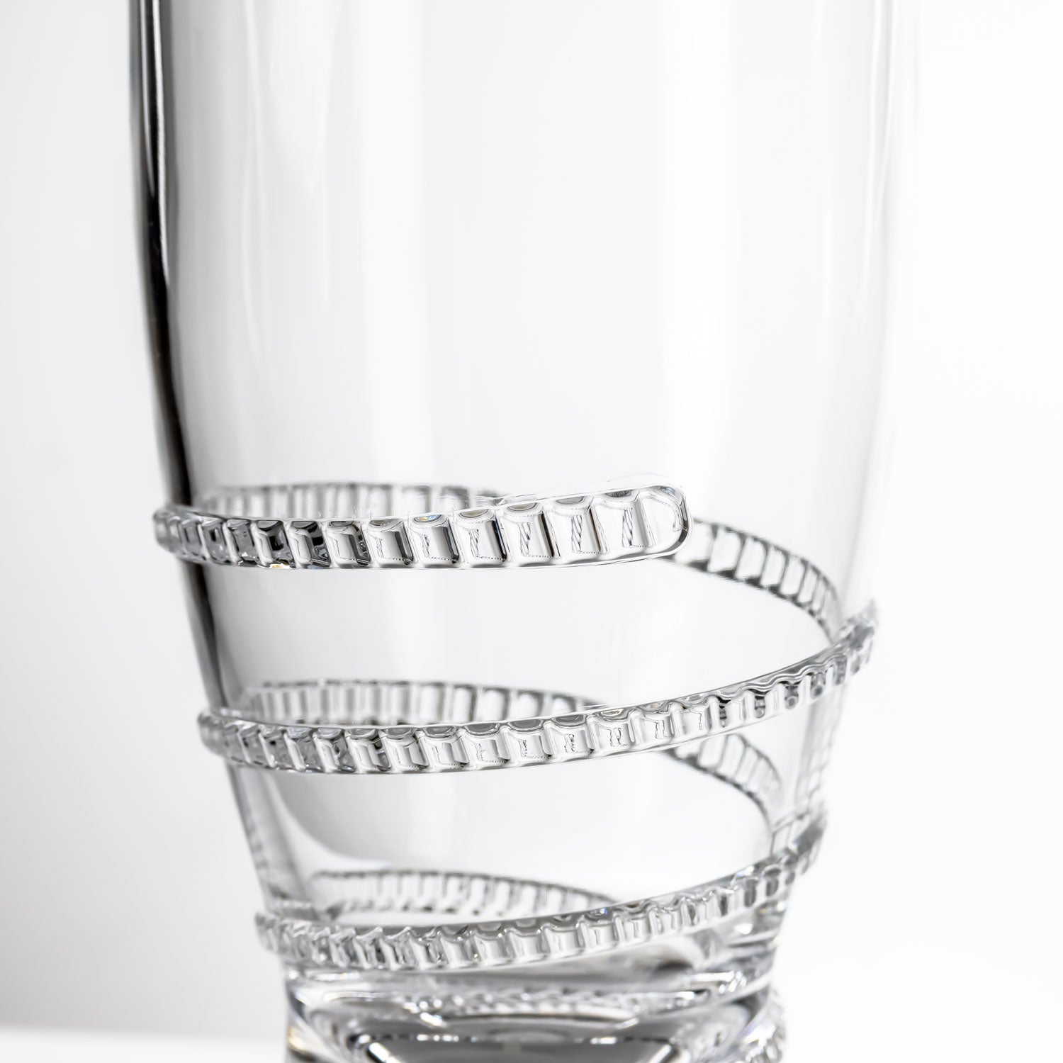 BPA-Free Merritt Designs Rope Clear 19oz Acrylic Tumbler close up