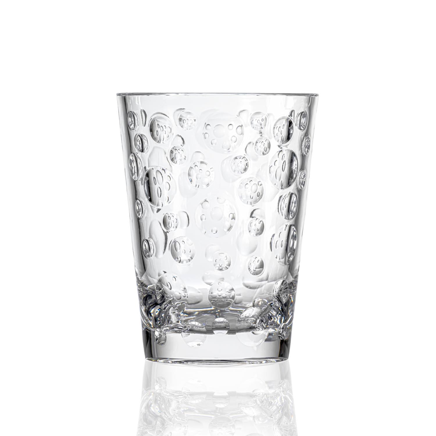 BPA-Free Merritt Designs Satin Pearl Clear 14oz Acrylic Tumbler
