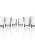 BPA-Free Set of 6 Merritt Designs Satin Pearl Clear 14oz Acrylic Tumbler