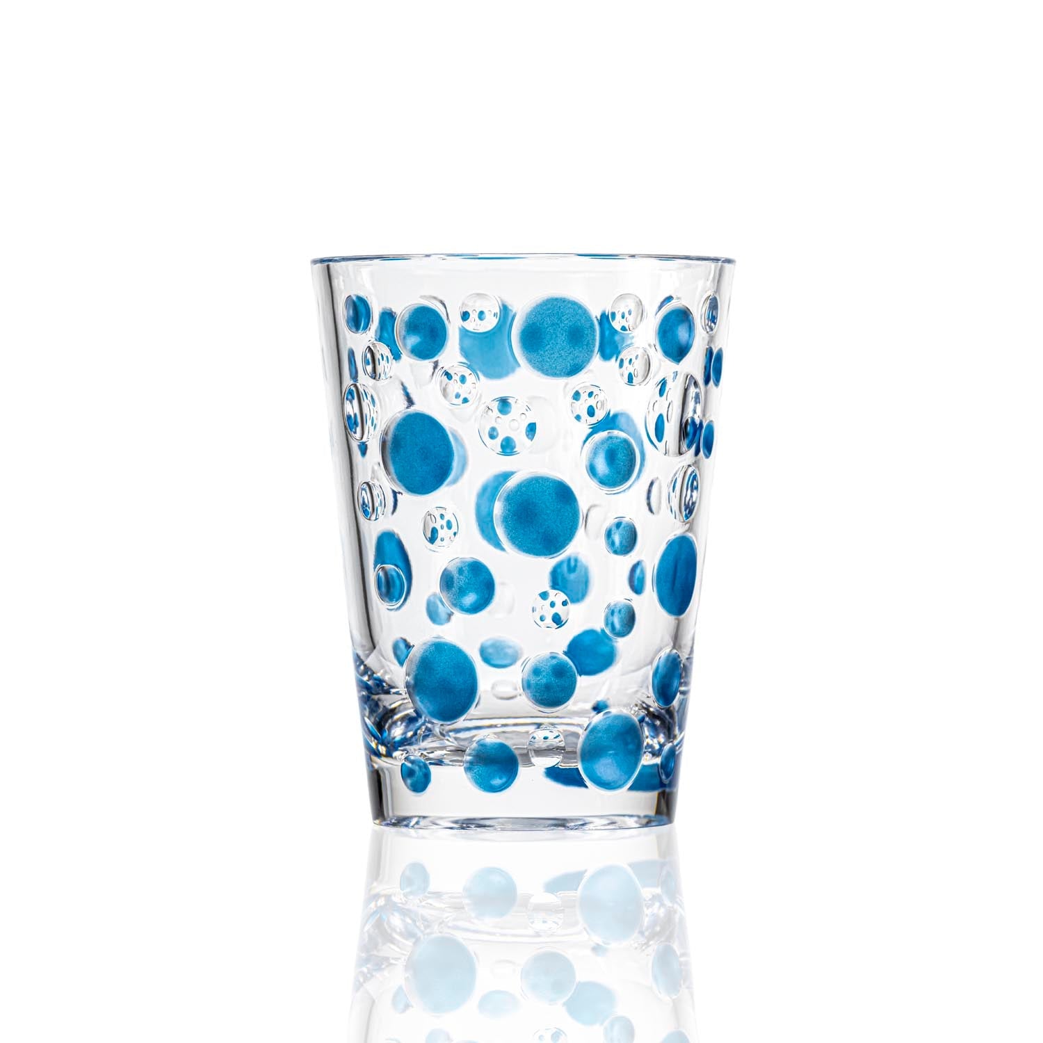 BPA-Free Merritt Designs Satin Pearl Blue 14oz Acrylic Tumbler