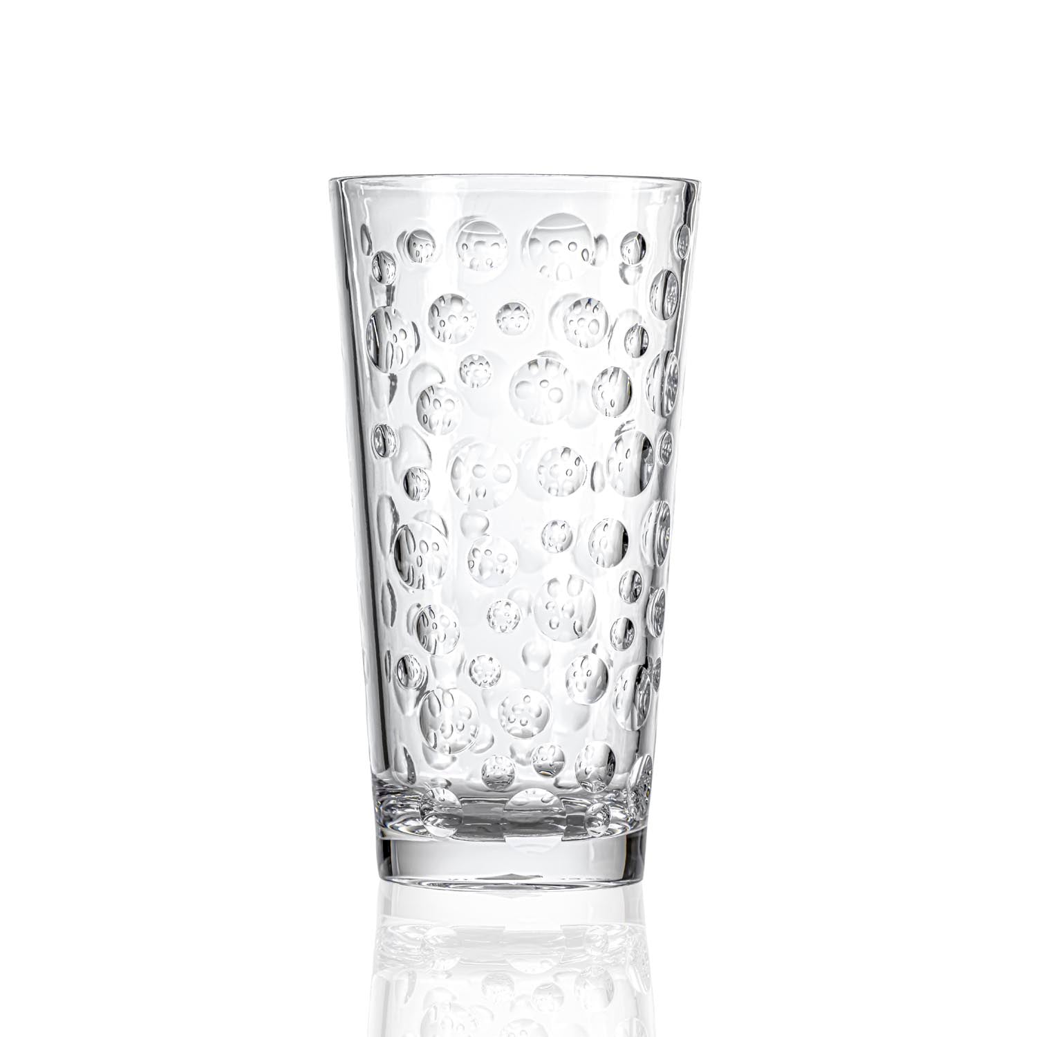 BPA-Free Merritt Designs Satin Pearl Clear 20oz Acrylic Tumbler