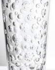 BPA-Free Merritt Designs Satin Pearl Clear 20oz Acrylic Tumbler close up