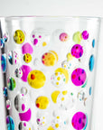 BPA-Free Merritt Designs Satin Pearl Rainbow 20oz Acrylic Tumbler close up