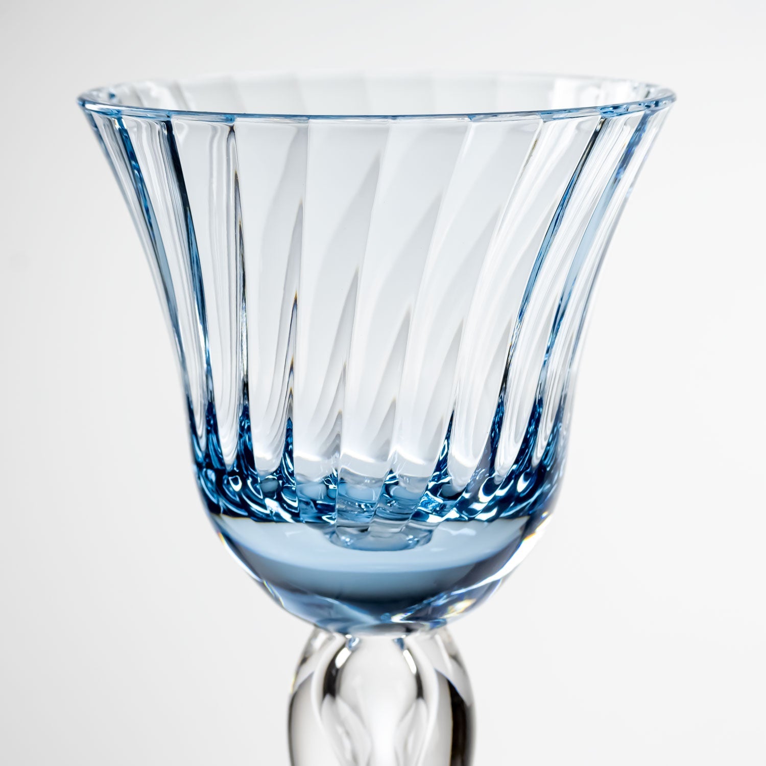 Venezia 10oz Blue Acrylic Wine Glasses, Stemware
