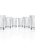 Merritt Designs Venezia Clear 14oz Acrylic Tumbler set of 6