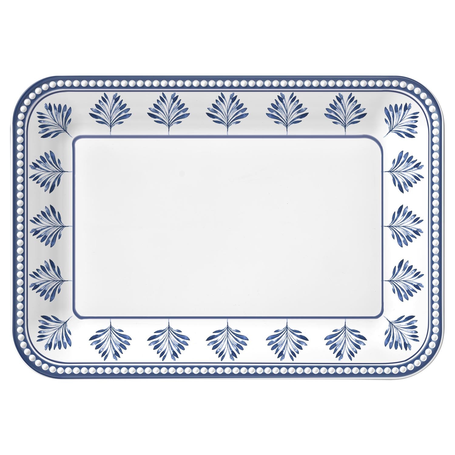 Savanna 17in x 12in melamine serving tray by Merritt Designs
