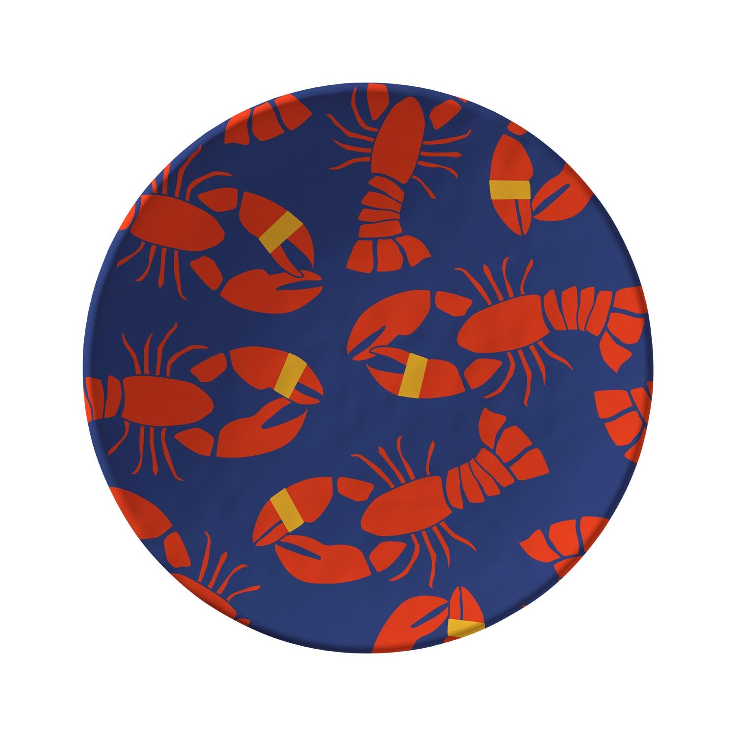 Lobster Bake 8.5 inch Melamine Salad Plate by Merritt Designs