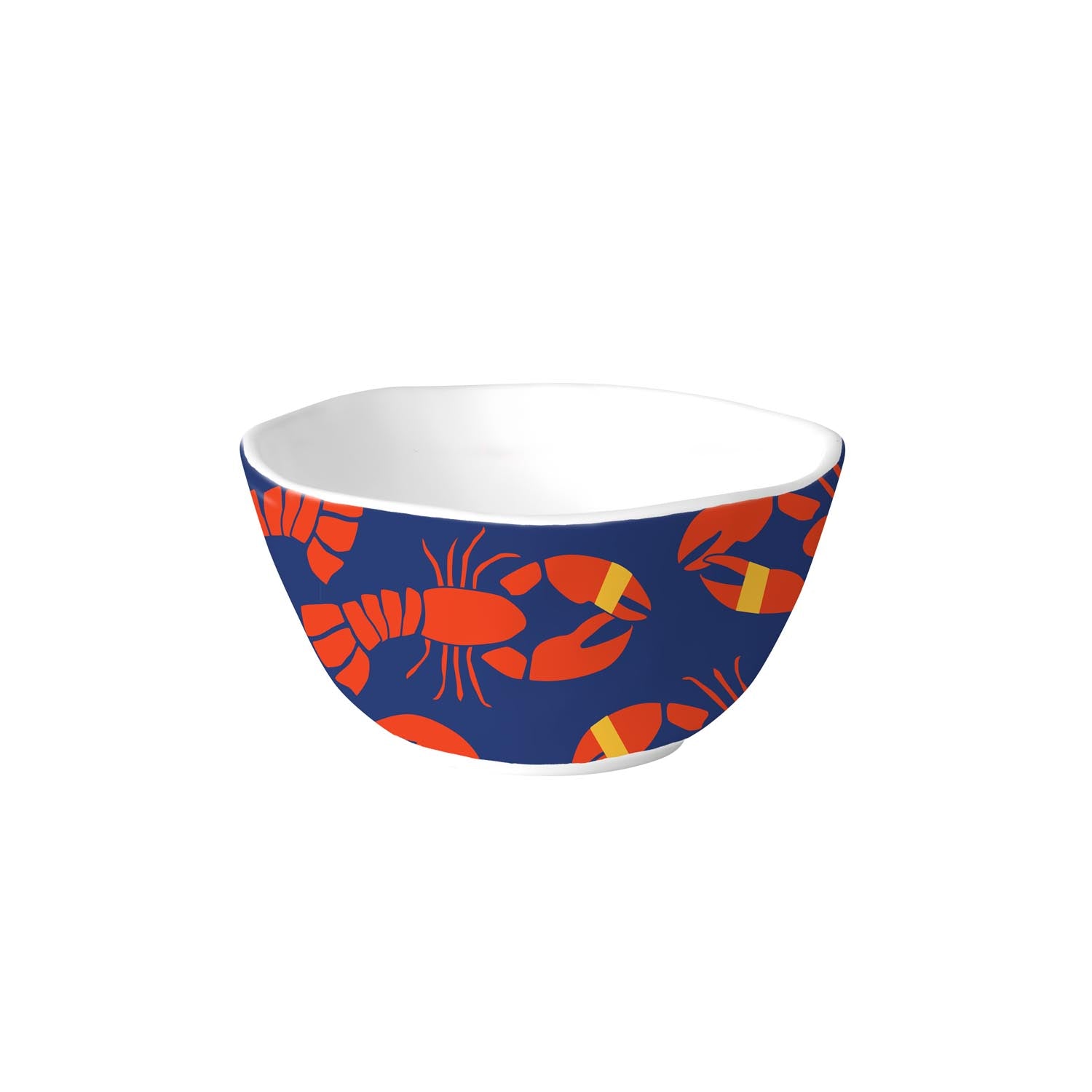 Lobster Bake 6 inch x 3 inch Melamine Salad Bowl by Merritt Designs