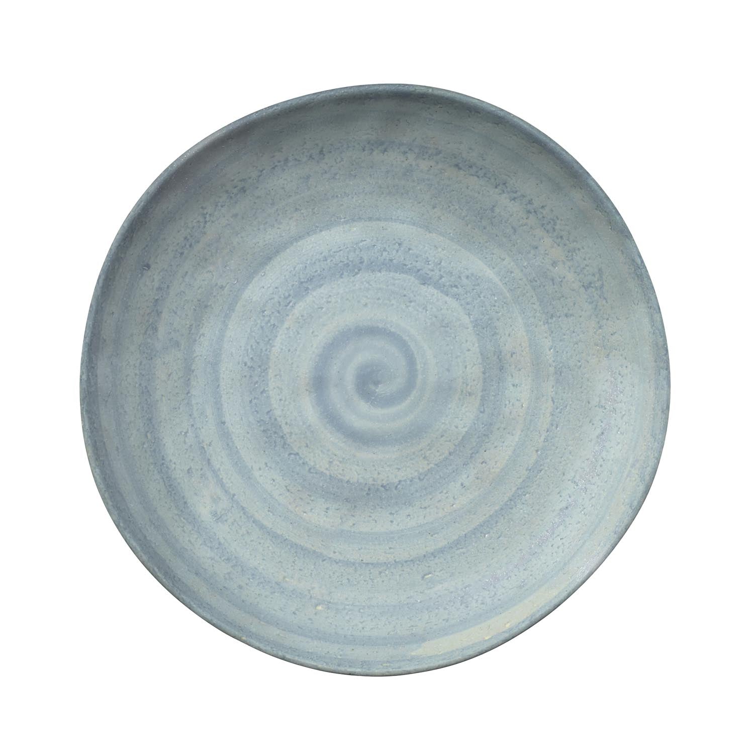 11 inch Round Melamine Blue Dinner Plate by Merritt Designs 