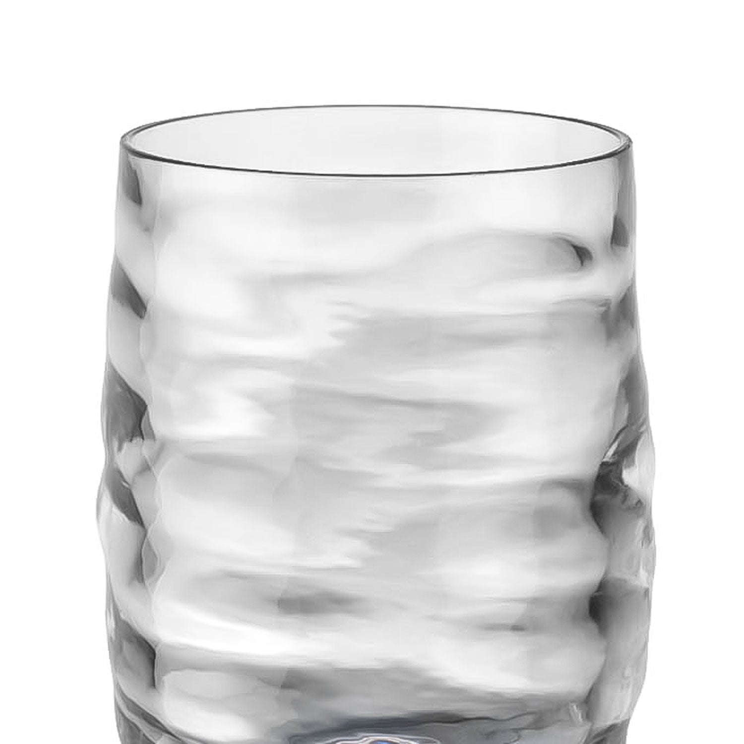 Tritan Ripple 13oz Clear Tumbler Set of 6 by Merritt Designs