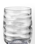 Tritan Ripple 13oz Clear Tumbler Set of 6 by Merritt Designs