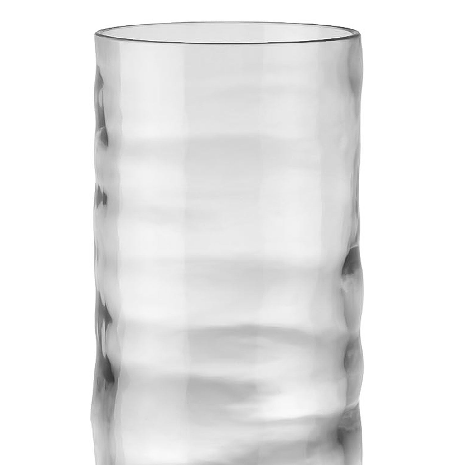 Tritan Ripple 18oz Clear Tumbler Set of 6 by Merritt Designs