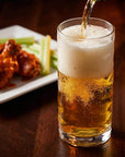 Tritan Ripple 18oz Clear Tumbler with beer by Merritt Designs
