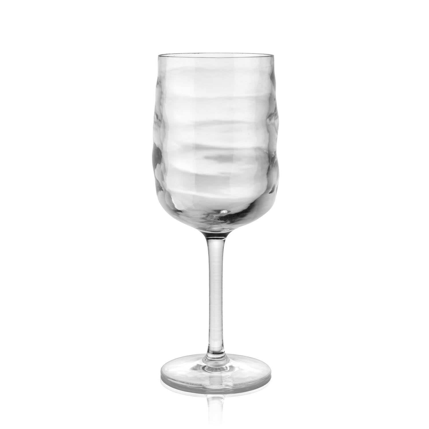 Ripple Tritan 13oz Clear Wine Glass by Merritt Designs
