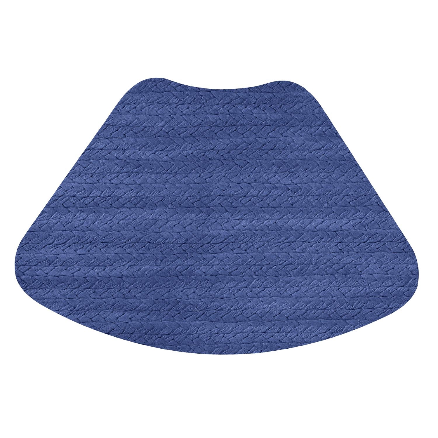 Basket Weave Navy 13 inch x 19 inch wedge placemat by Merritt Designs