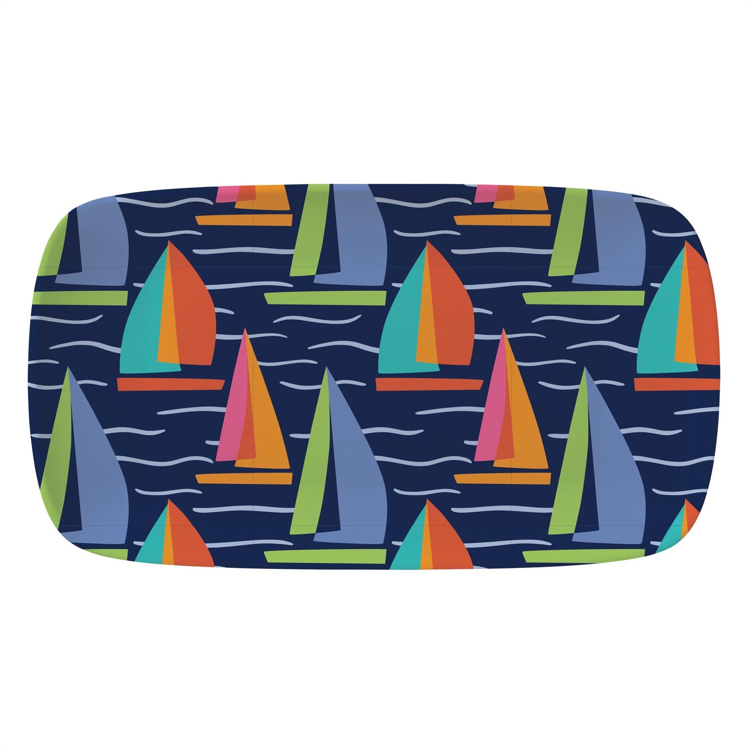 19546-Full_Sail_13.75_inch_x_7.75_inch_Melamine_Appetizer_Tray