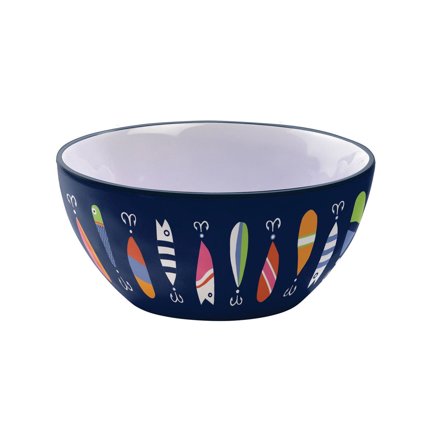 19554-Lures-4.75-inch-x-2.25-inch-Melamine-Dipping-Bowl