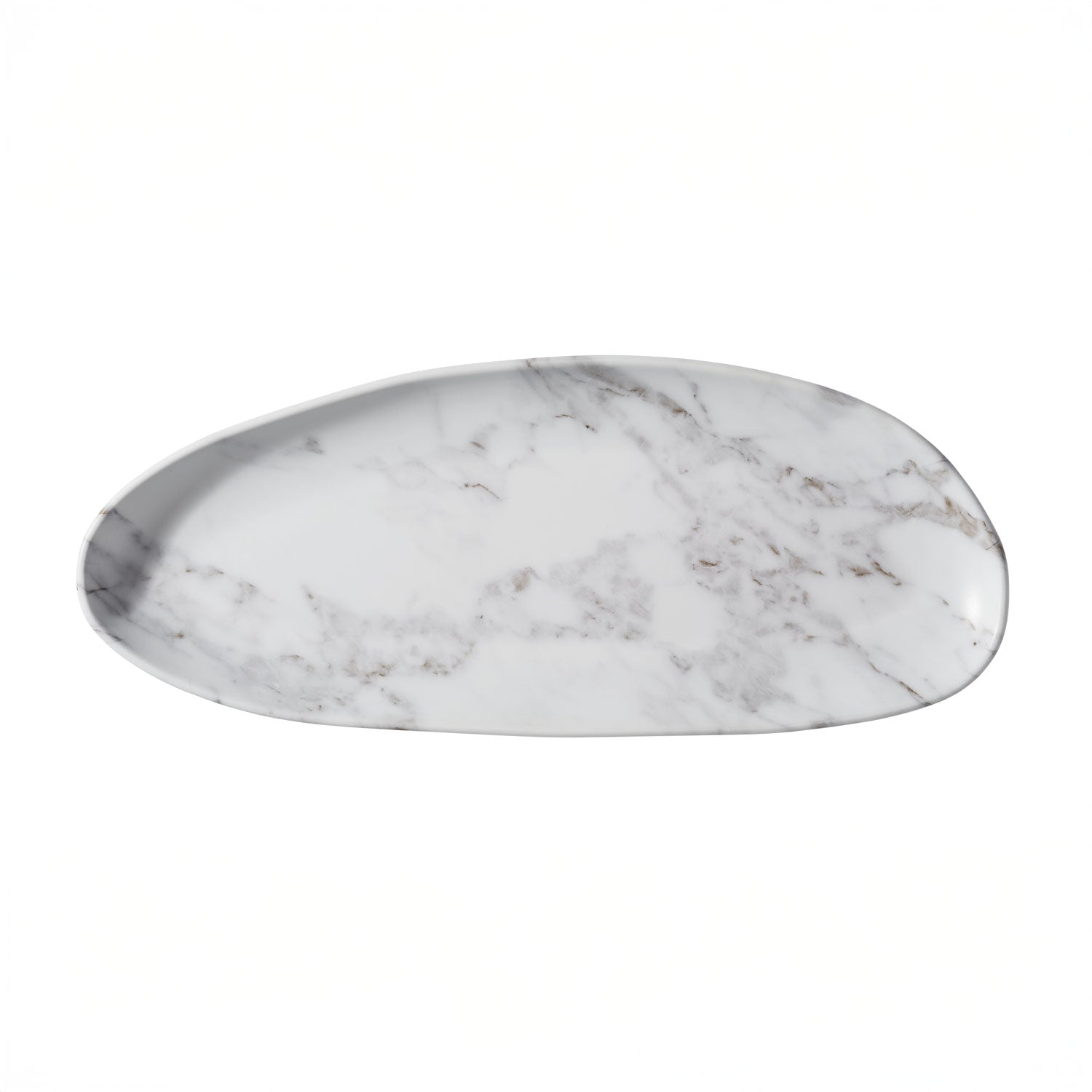 19699_White_Marble_17.5_inch_x_7.25_inch_Hours'derve_Tray