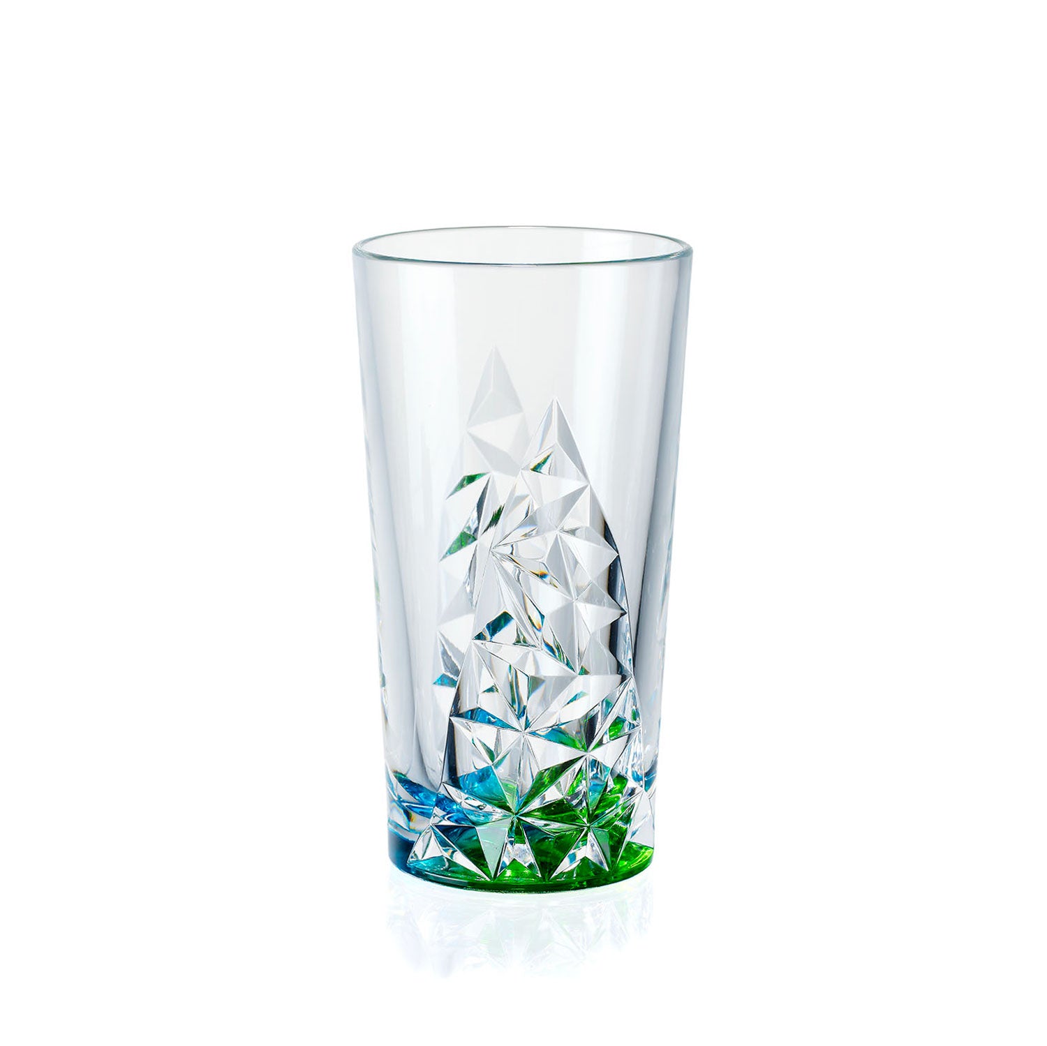 Glacier 14oz Peacock Acrylic Tumbler by Merritt Designs