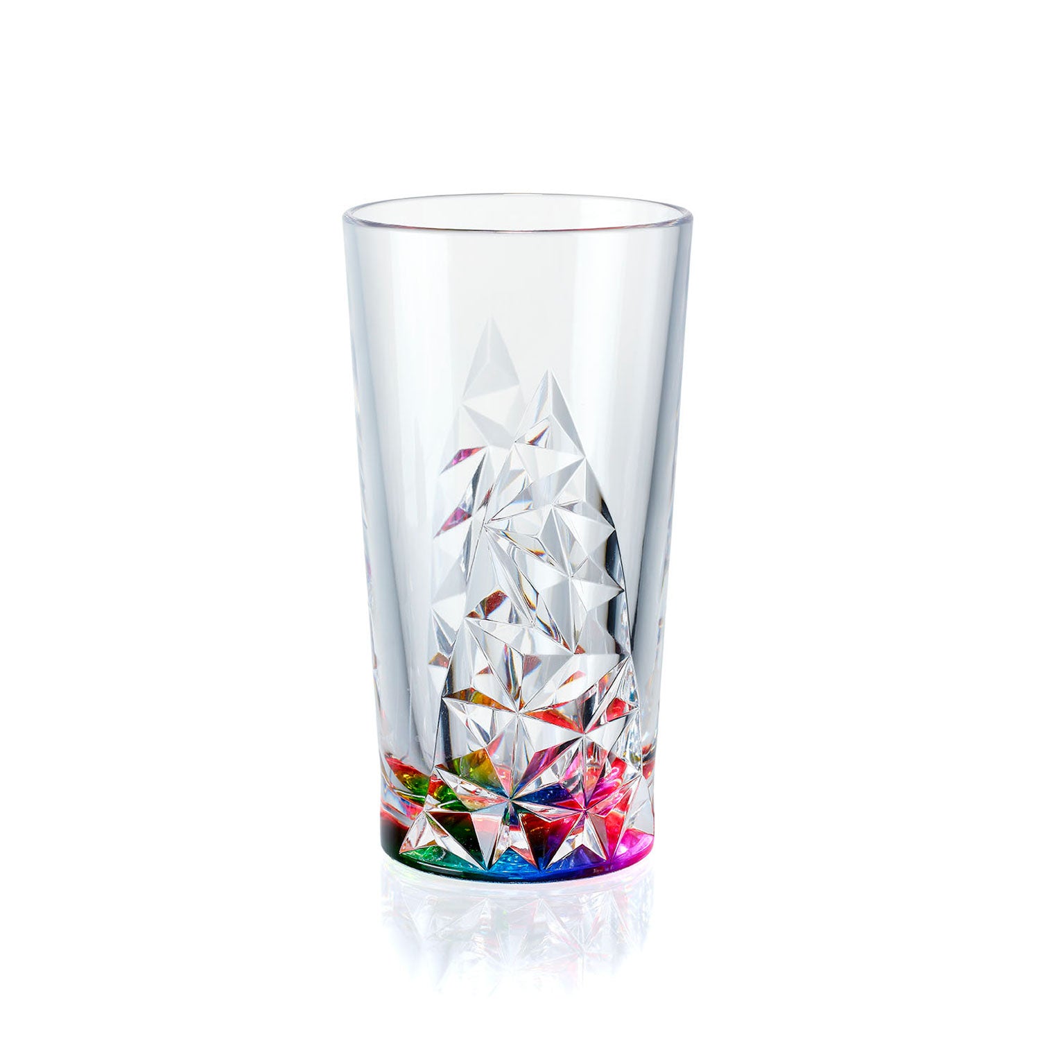 Glacier 14oz Rainbow Acrylic Tumbler by Merritt Designs