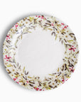 Poinsettia Christmas Holiday 11" Melamine Dinner Plate by Merritt Designs