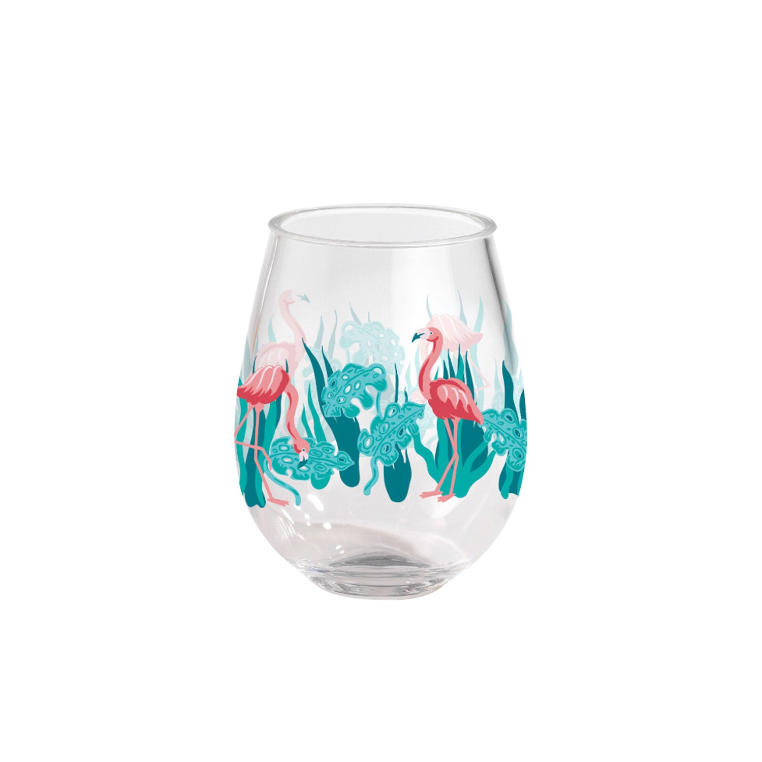 Flamingo
 Lolita 15oz Acrylic Stemless Wine Glass by Merritt Designs
