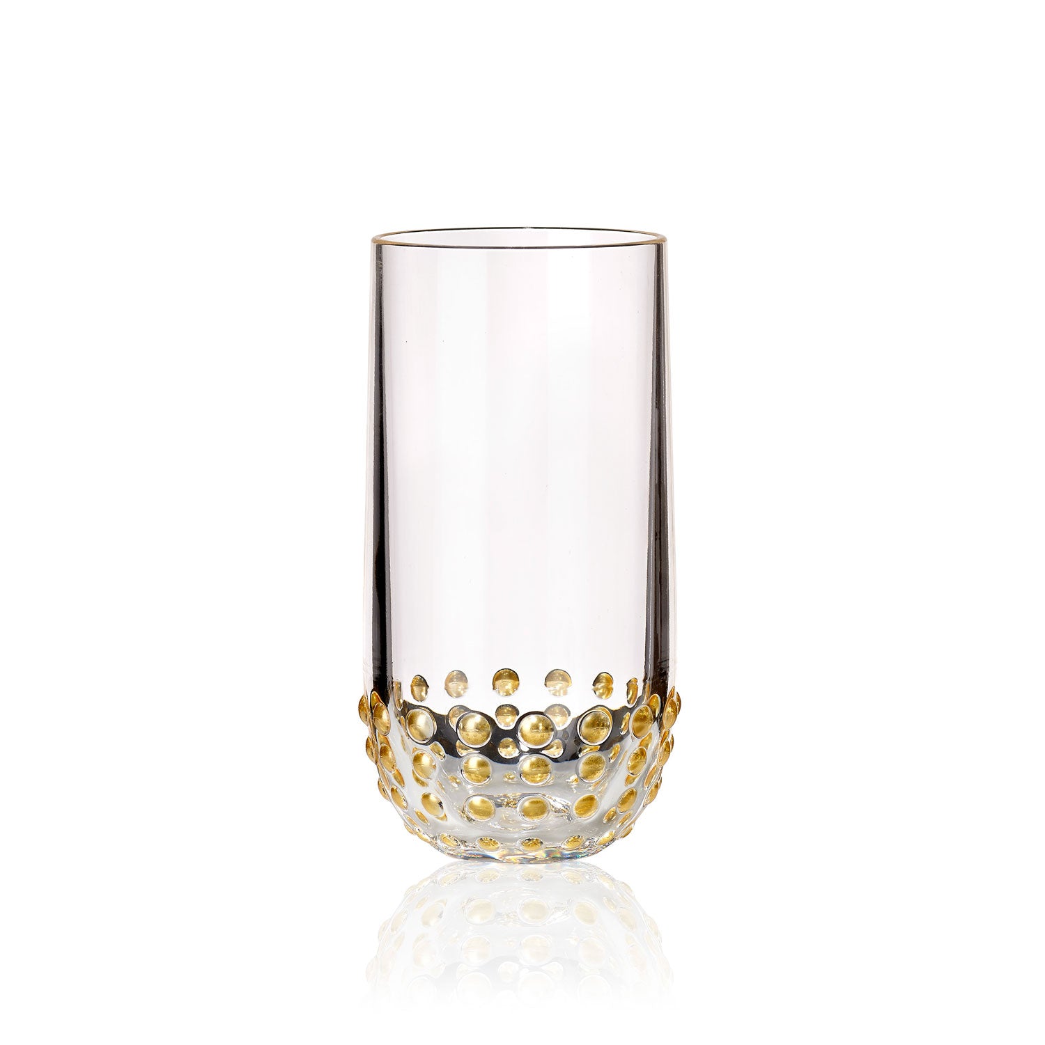 Beaded Gold 18oz Acrylic Tumbler by Merritt Designs
