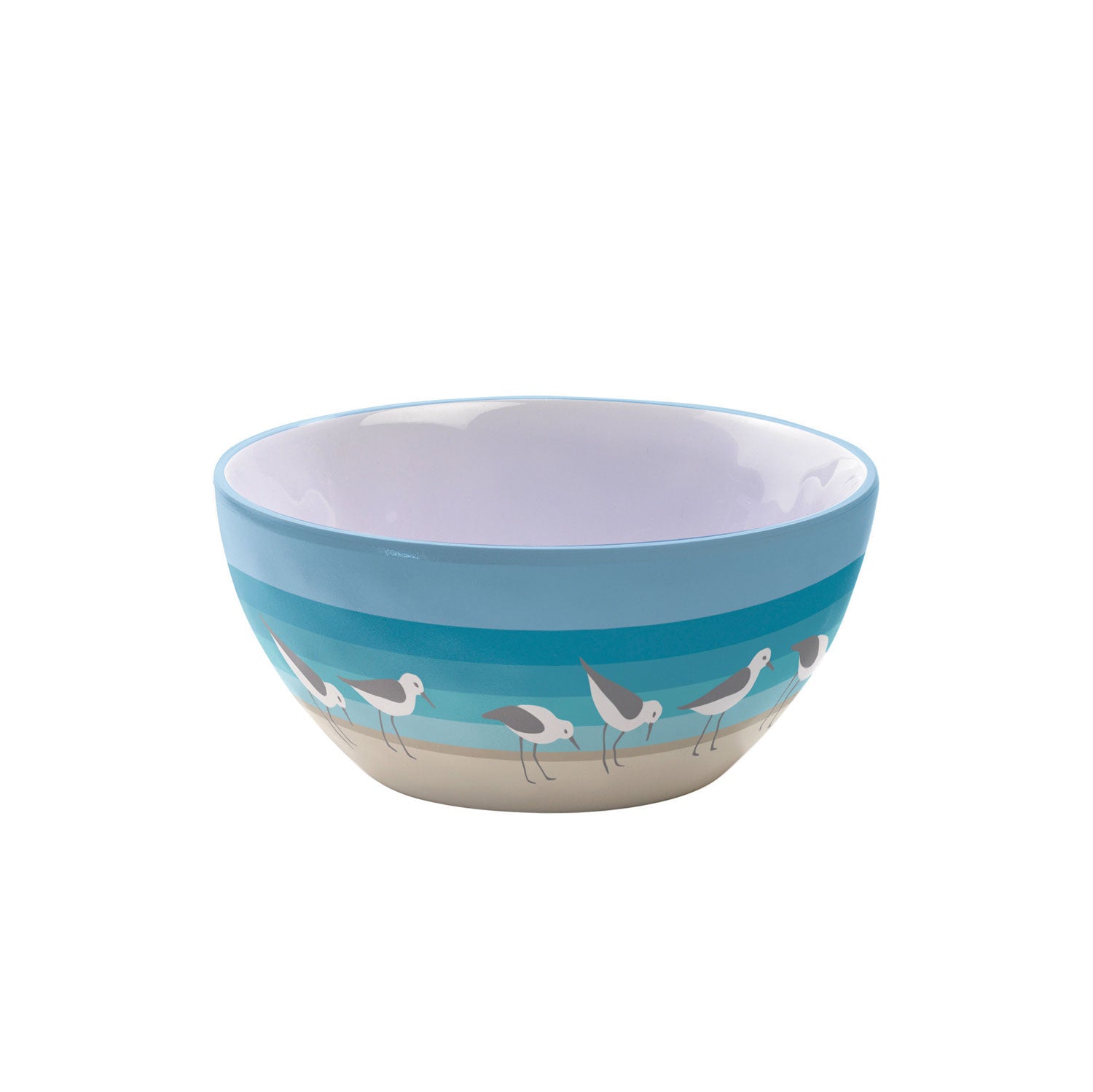 Sandpipers 4.75in x 2.25in Melamine Dipping Bowl by Merritt Designs