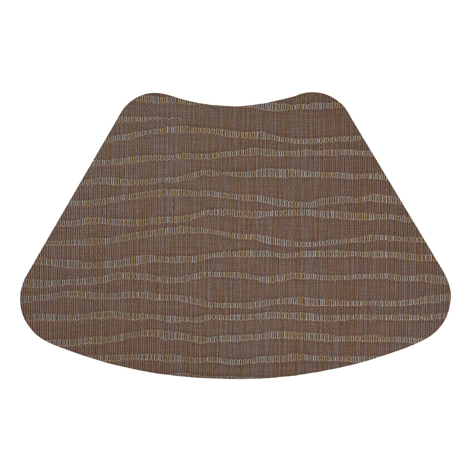 Waverly wedge 19 inch x 13 inch brown placemat by Merritt Designs