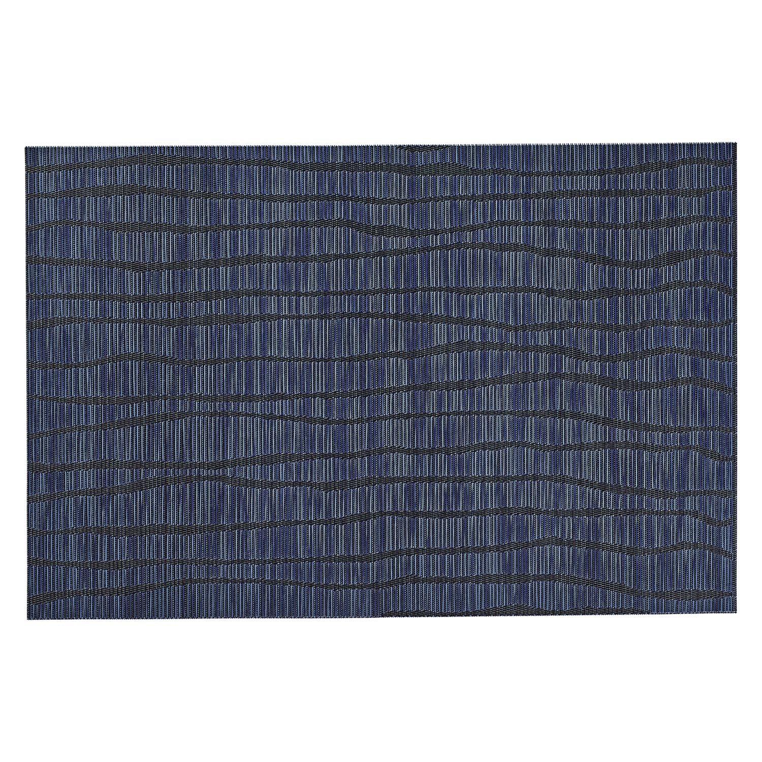 Waverly rectangle 19 inch x 13 inch blue placemat by Merritt Designs