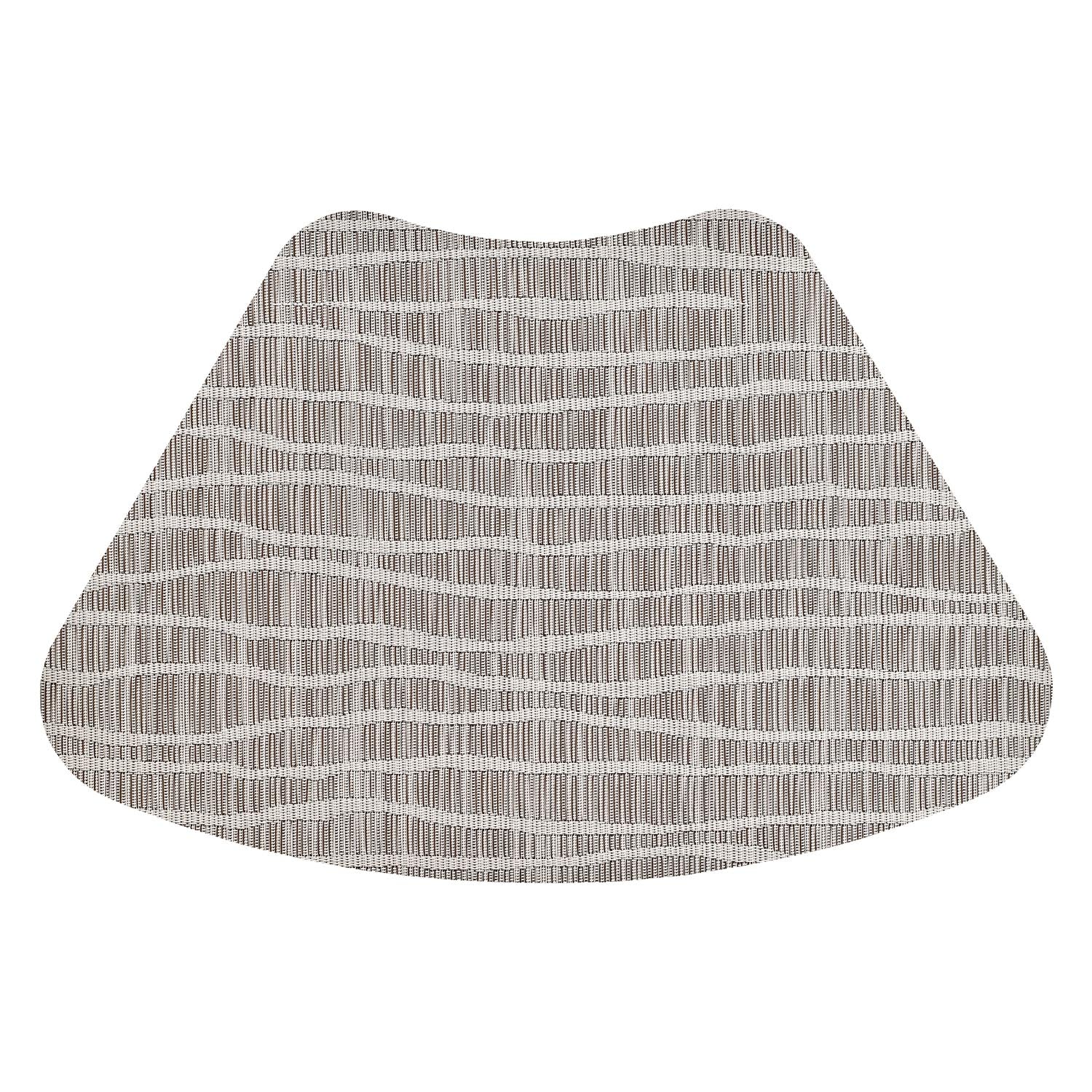Waverly wedge 19 inch x 13 inch white placemat by Merritt Designs