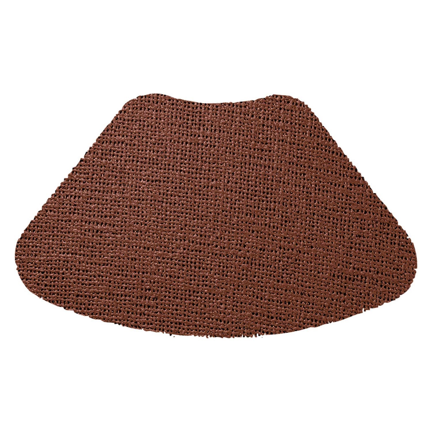 Fishnet wedge 19 inch x 13 inch mocha placemat by Merritt Designs
